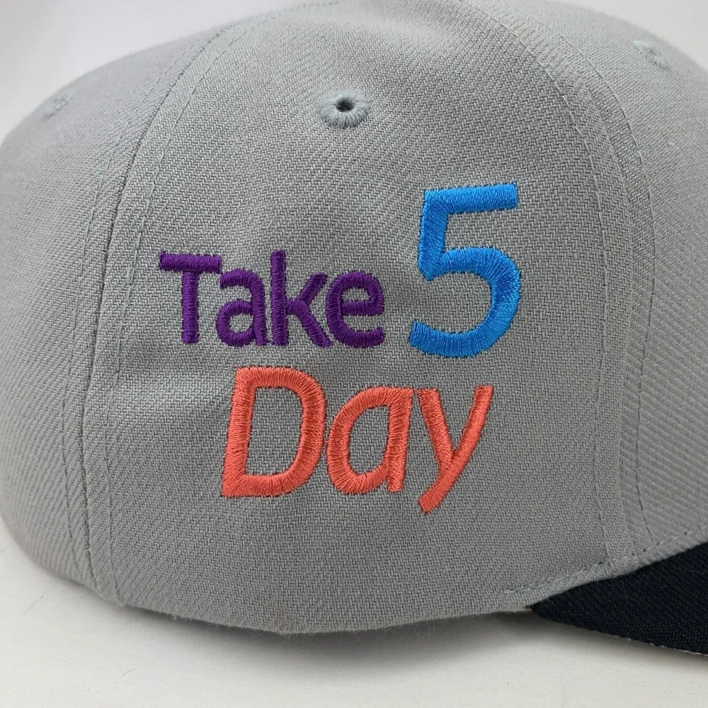TechnipFMC Hat Gray Black Adjustable MD-LG Richardson 514 Baseball Cap Oil & Gas